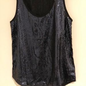 Sequin tank top